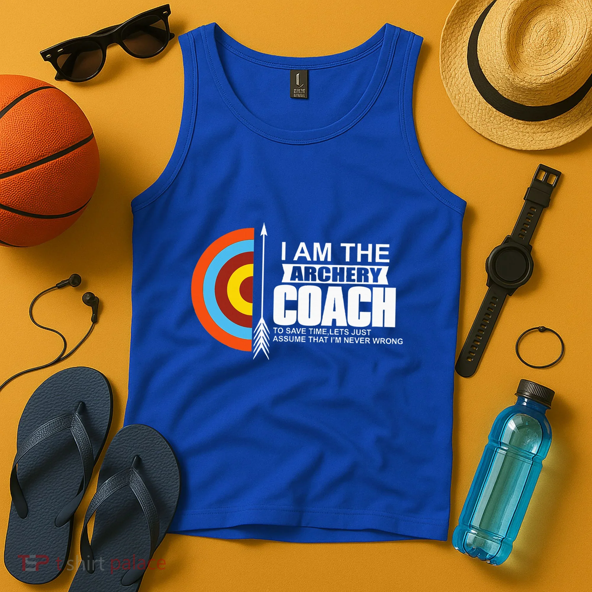 Archery Coach Is Always Right Trainer Tank Top