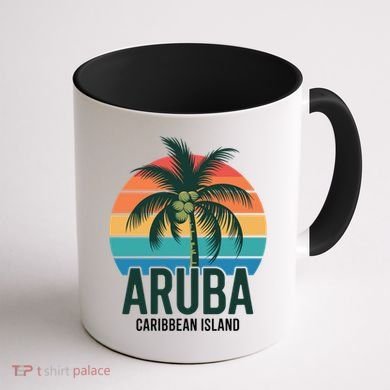 Aruba Caribbean Island Gift Coffee Mug back