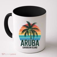 Aruba Caribbean Island Gift Coffee Mug thumb 0