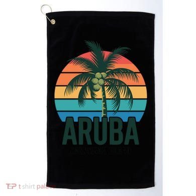 Aruba Caribbean Island Gift Golf Towel