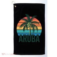 Aruba Caribbean Island Gift Golf Towel thumb 0