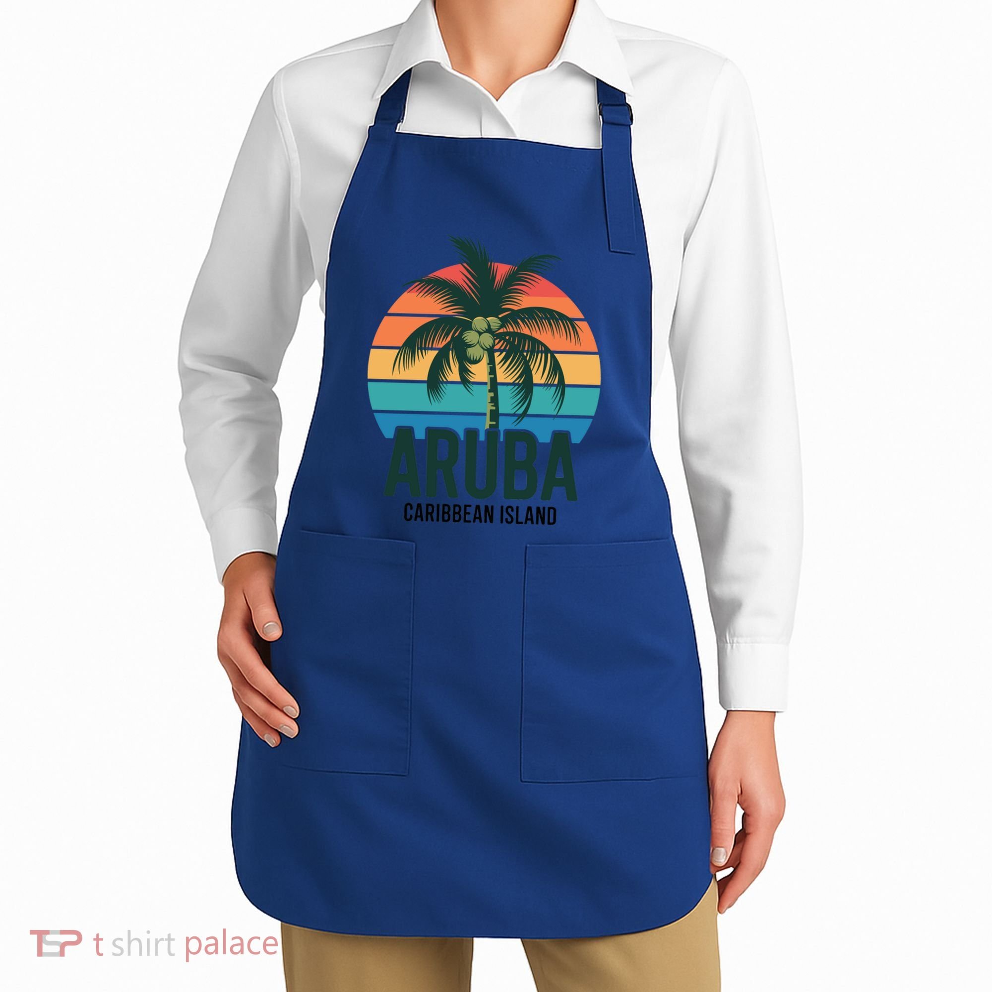 Aruba Caribbean Island Gift Apron