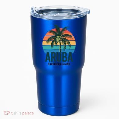 Aruba Caribbean Island Gift Tumbler
