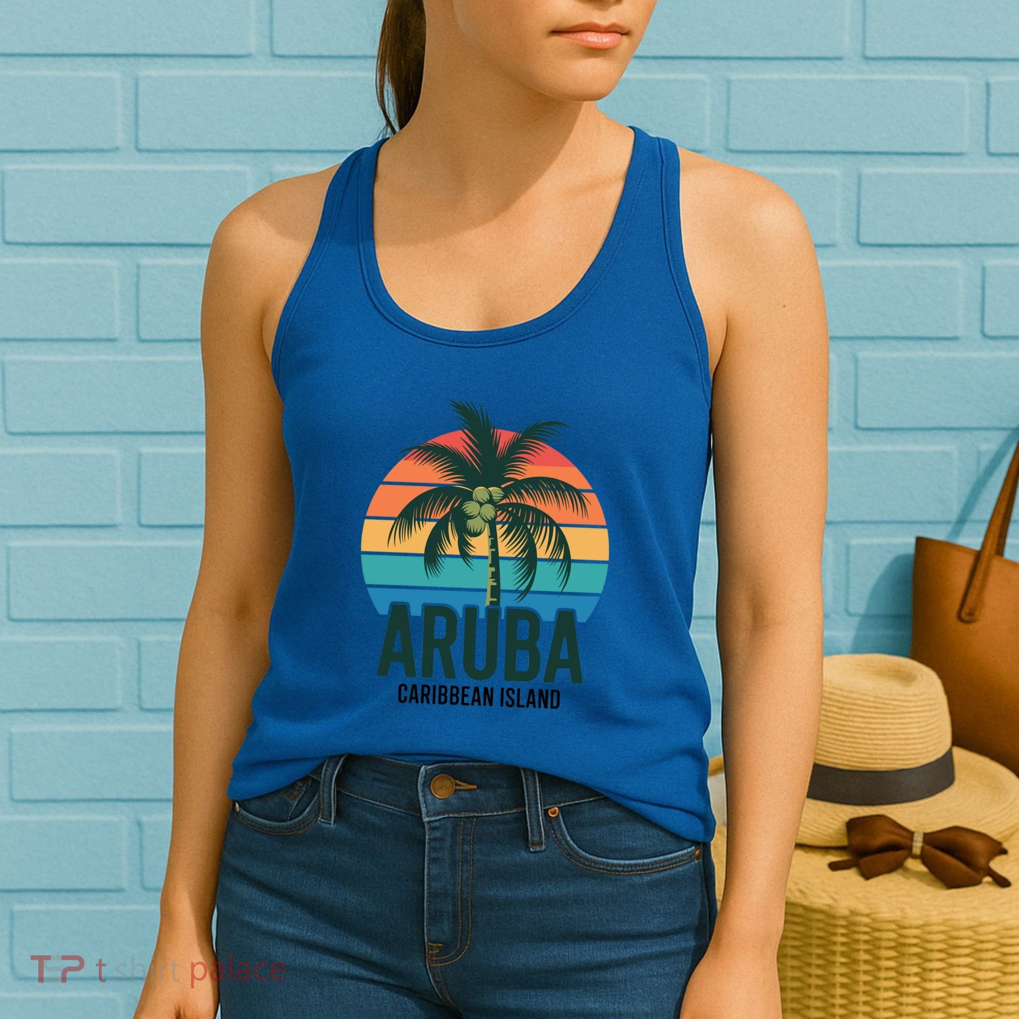 Aruba Caribbean Island Gift Women's Tank Top