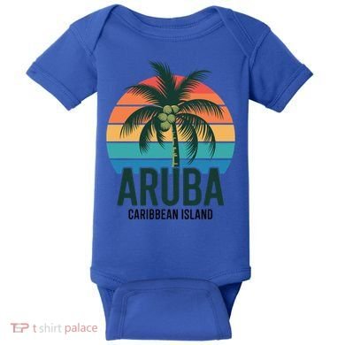 Aruba Caribbean Island Gift Baby Bodysuit