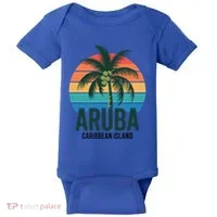 Aruba Caribbean Island Gift Baby Bodysuit thumb 0