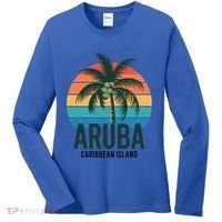 Aruba Caribbean Island Gift Women's Long Sleeve Shirt thumb 0