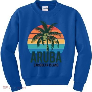 Aruba Caribbean Island Gift Kids Sweatshirt