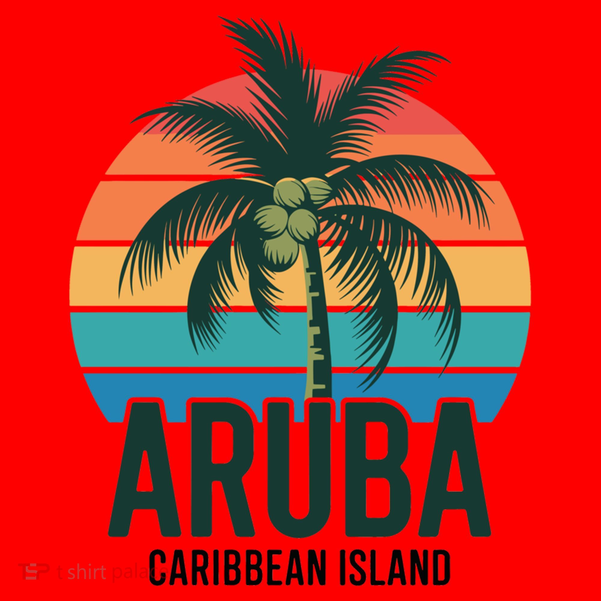 Aruba Caribbean Island Gift Santa Hat