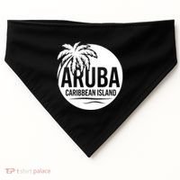 Aruba Caribbean Island Gift USA-Made Doggie Bandana thumb 0