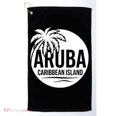 Aruba Caribbean Island Gift Golf Towel