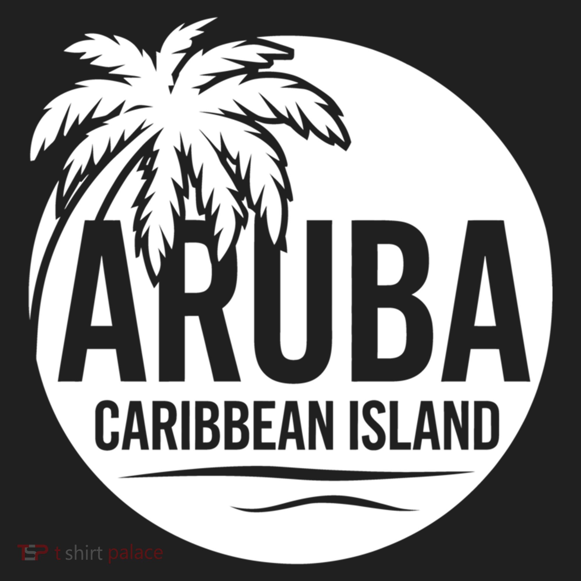 Aruba Caribbean Island Gift Golf Towel