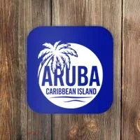 Aruba Caribbean Island Gift Coaster thumb 0
