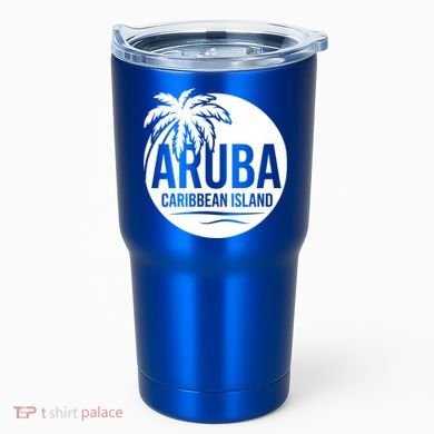 Aruba Caribbean Island Gift Tumbler