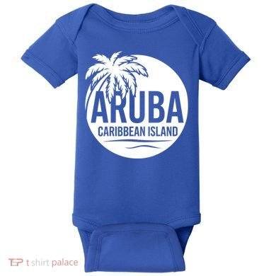 Aruba Caribbean Island Gift Baby Bodysuit