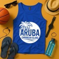 Aruba Caribbean Island Gift Tank Top thumb 4