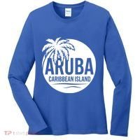 Aruba Caribbean Island Gift Women's Long Sleeve Shirt thumb 0