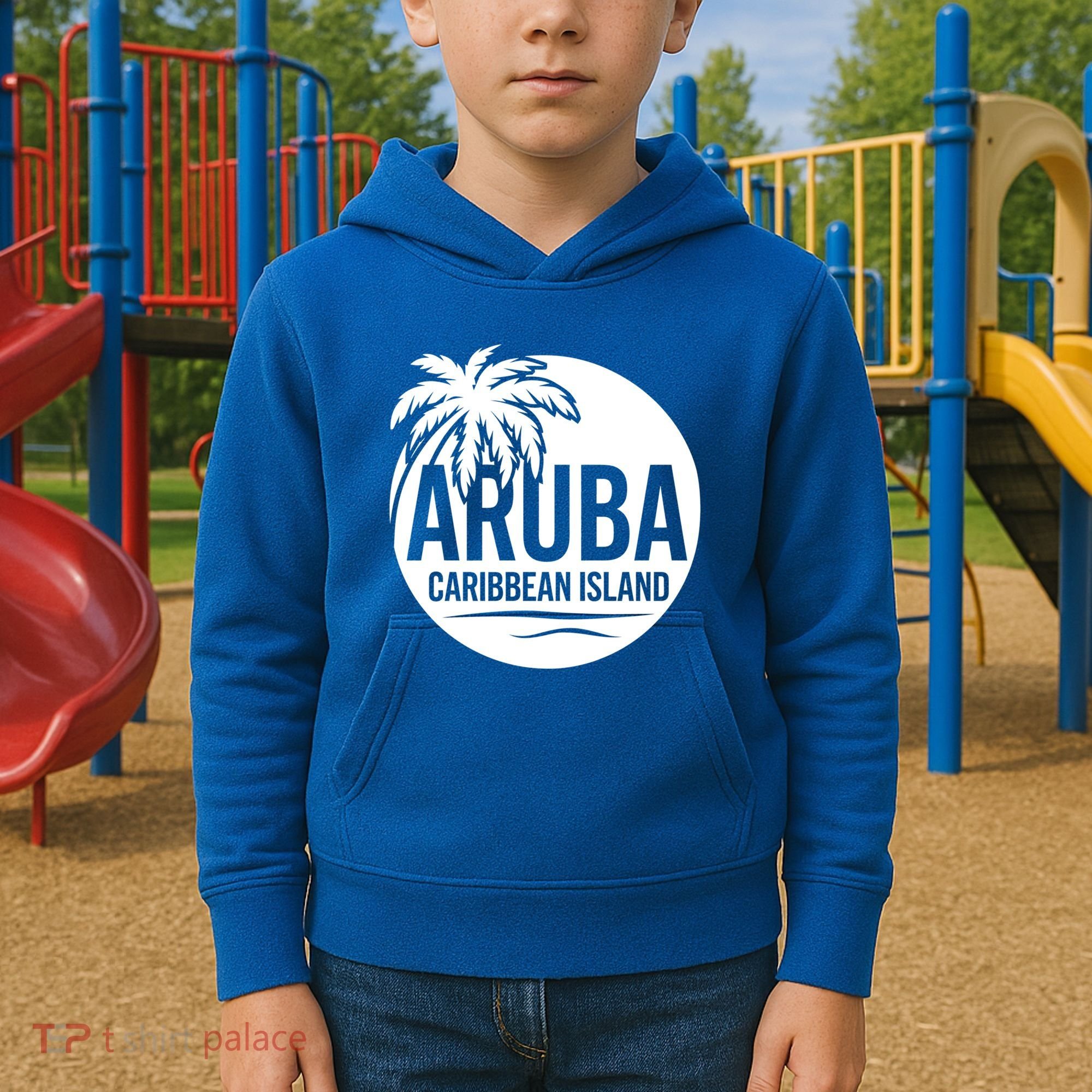 Aruba Caribbean Island Gift Kids Hoodie