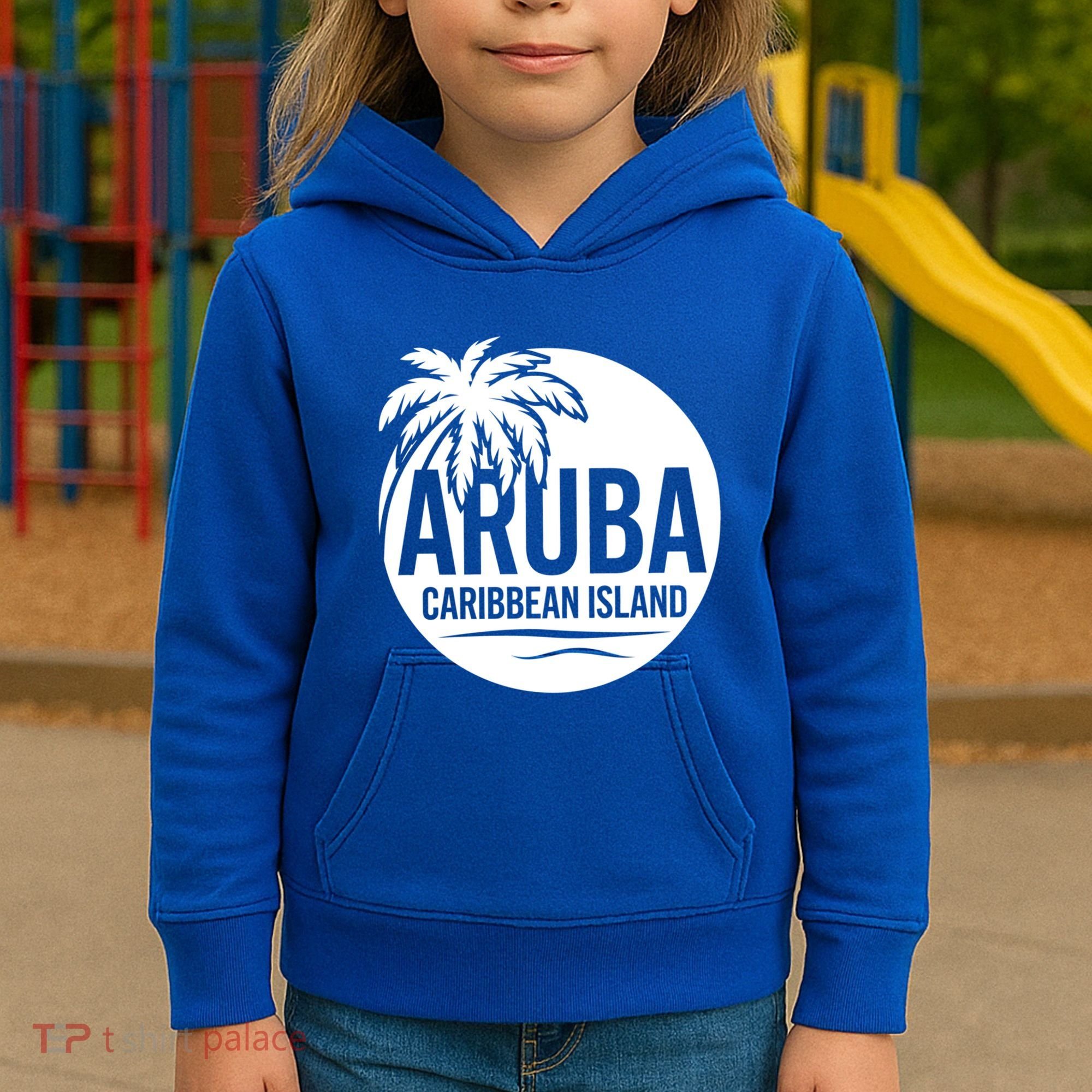 Aruba Caribbean Island Gift Kids Hoodie