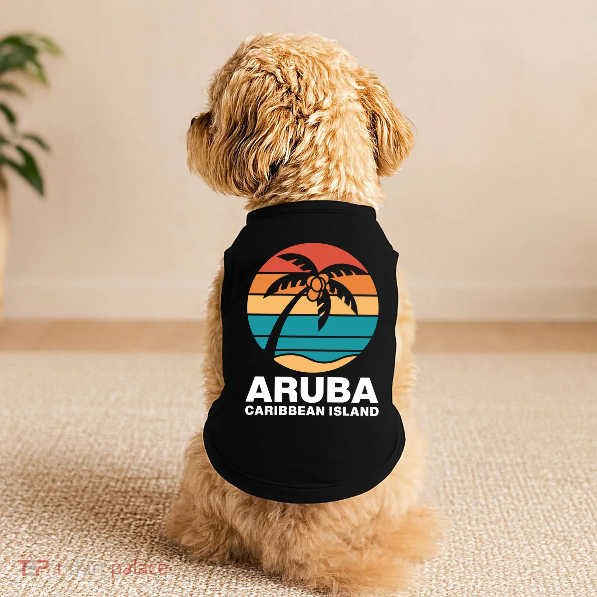 Aruba Caribbean Island Gift Doggie Tank