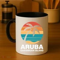 Aruba Caribbean Island Gift Coffee Mug thumb 4