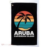 Aruba Caribbean Island Gift Golf Towel thumb 0