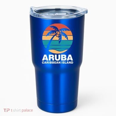 Aruba Caribbean Island Gift Tumbler