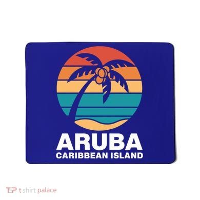 Aruba Caribbean Island Gift Mousepad