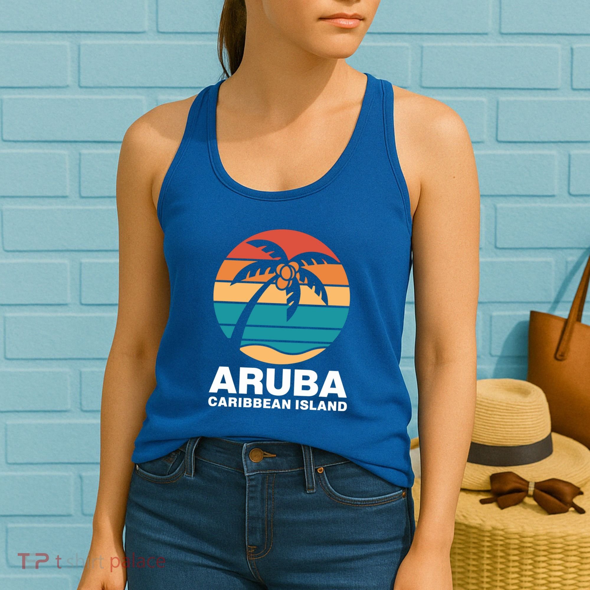 Aruba Caribbean Island Gift Women's Tank Top