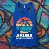 Aruba Caribbean Island Gift Women's Tank Top thumb 3