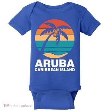 Aruba Caribbean Island Gift Baby Bodysuit