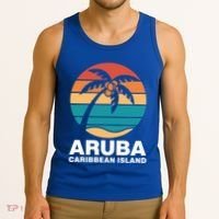 Aruba Caribbean Island Gift Tank Top thumb 3