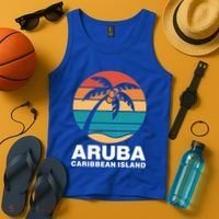 Aruba Caribbean Island Gift Tank Top thumb 4