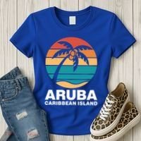 Aruba Caribbean Island Gift Women's T-Shirt thumb 3