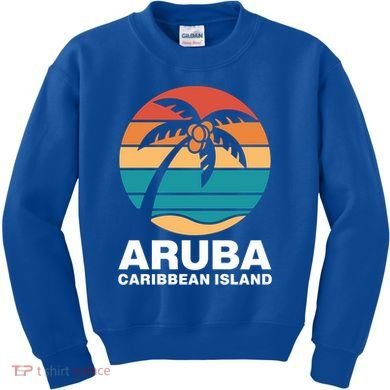 Aruba Caribbean Island Gift Kids Sweatshirt