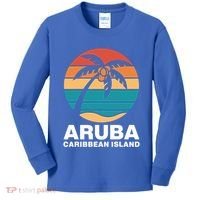 Aruba Caribbean Island Gift Kids Long Sleeve Shirt thumb 0