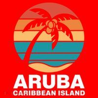 Aruba Caribbean Island Gift Santa Hat thumb 1
