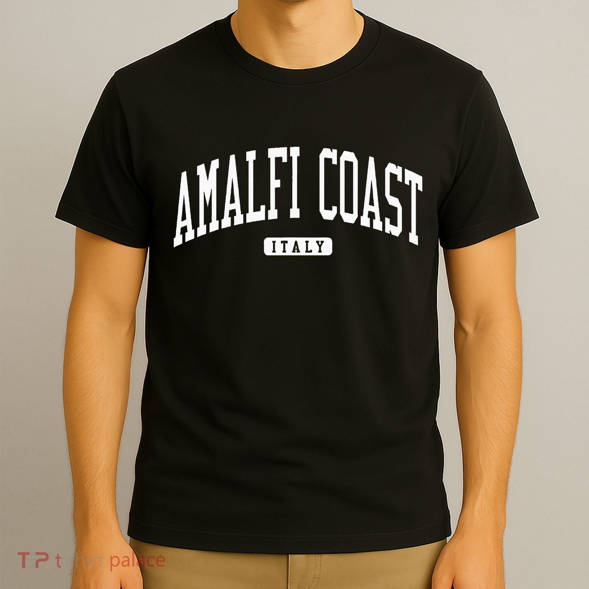 Amalfi Coast Italy Italy College T-Shirt