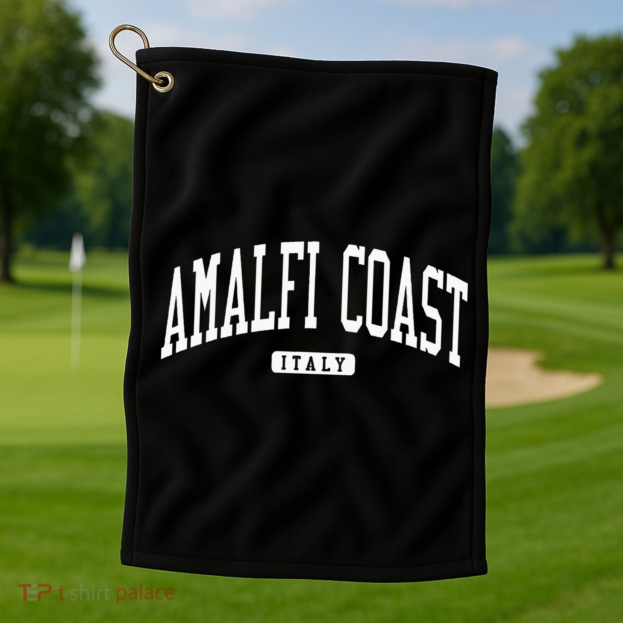 Amalfi Coast Italy Italy College Golf Towel