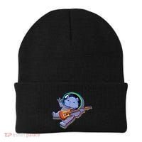 Astronaut Cat In Space Guitar Beanie thumb 0