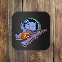 Astronaut Cat In Space Guitar Coaster thumb 0