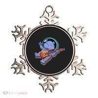 Astronaut Cat In Space Guitar Ornament thumb 0