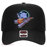Astronaut Cat In Space Guitar Hat thumb 0