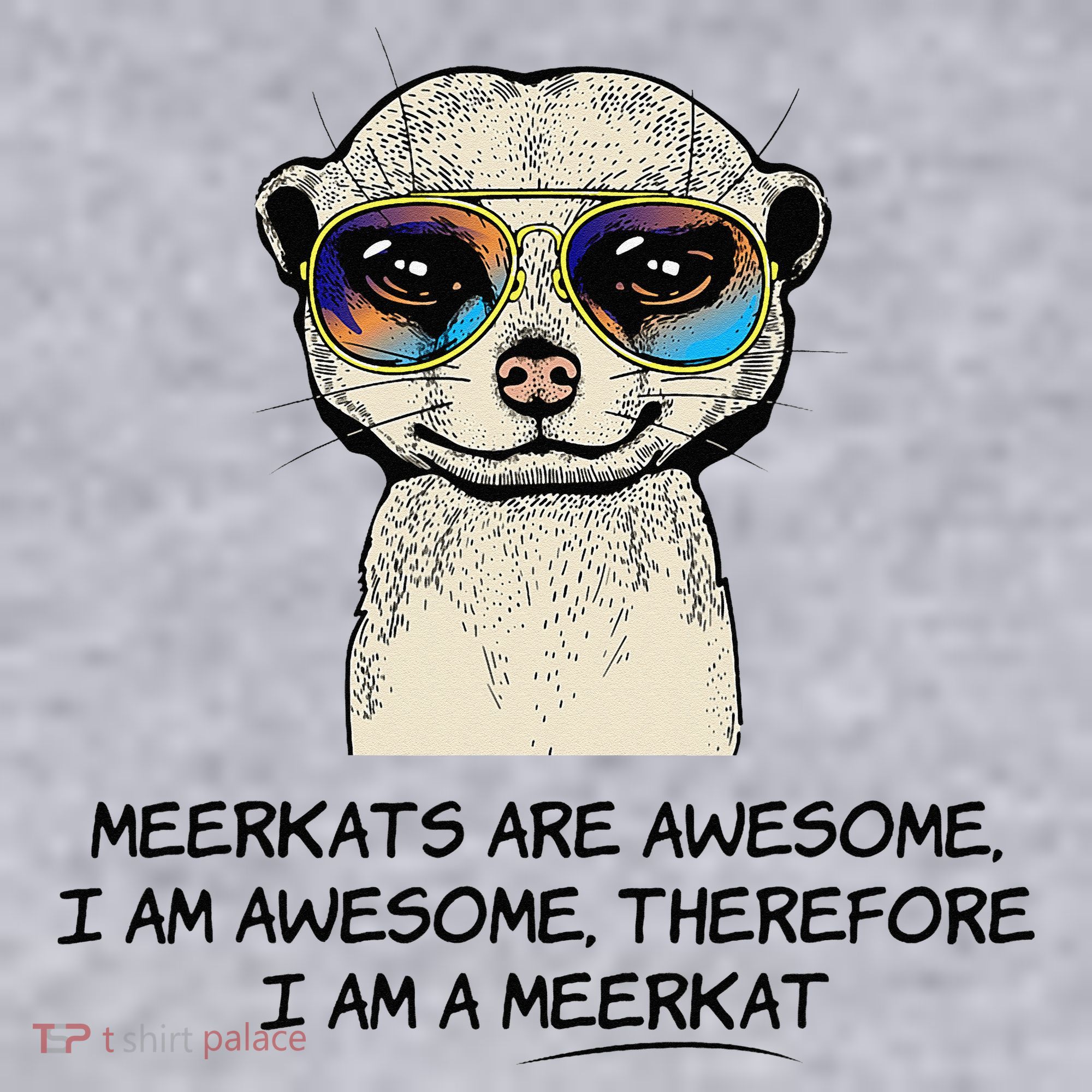 Awesome Cartoon I am a Meerkat for Meerkat Lovers Women's Sweatshirt