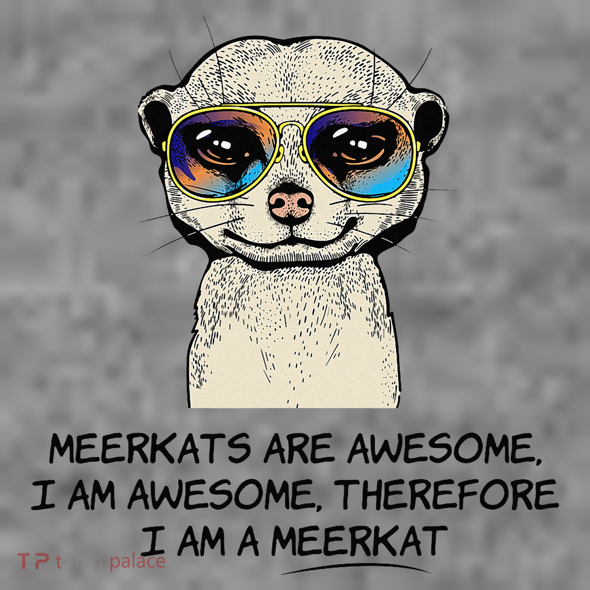 Awesome Cartoon I am a Meerkat for Meerkat Lovers Toddler Hoodie