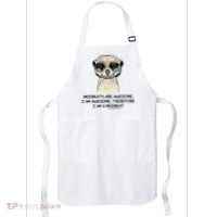Awesome Cartoon I am a Meerkat for Meerkat Lovers Apron thumb 0