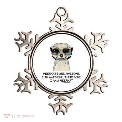 Awesome Cartoon I am a Meerkat for Meerkat Lovers Ornament