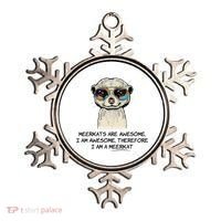 Awesome Cartoon I am a Meerkat for Meerkat Lovers Ornament thumb 0