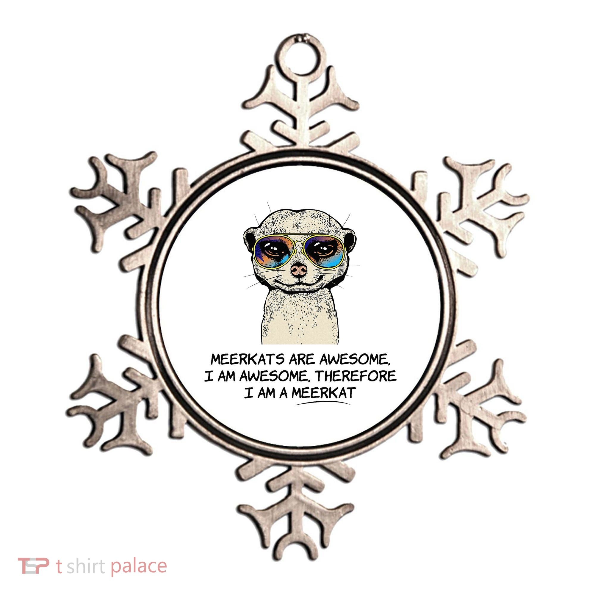 Awesome Cartoon I am a Meerkat for Meerkat Lovers Ornament