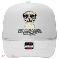 Awesome Cartoon I am a Meerkat for Meerkat Lovers Hat thumb 0